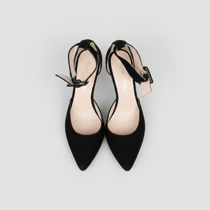 New Russell & Bromley Heels - UK 4.5 EU 37.5 - Pointed Stiletto Ankle Strap - RRP £175