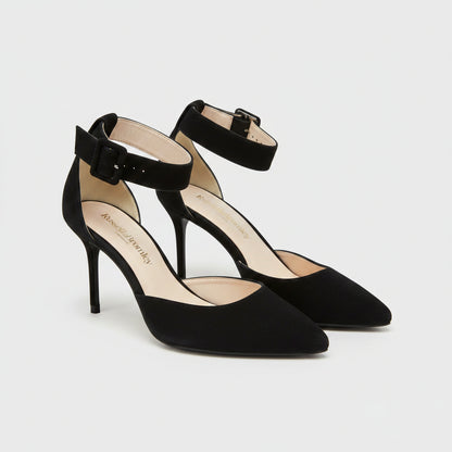 New Russell & Bromley Heels - UK 4.5 EU 37.5 - Pointed Stiletto Ankle Strap - RRP £175