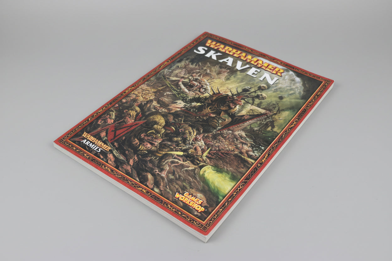 Warhammer Armies Skaven (7th Edition) army book published by Games