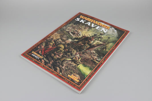 Warhammer Armies Skaven (7th Edition) army book published by Games