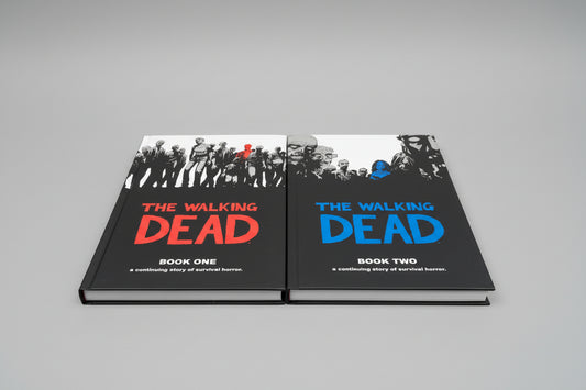 Collectible hardcover the walking dead graphic novels book one and book two