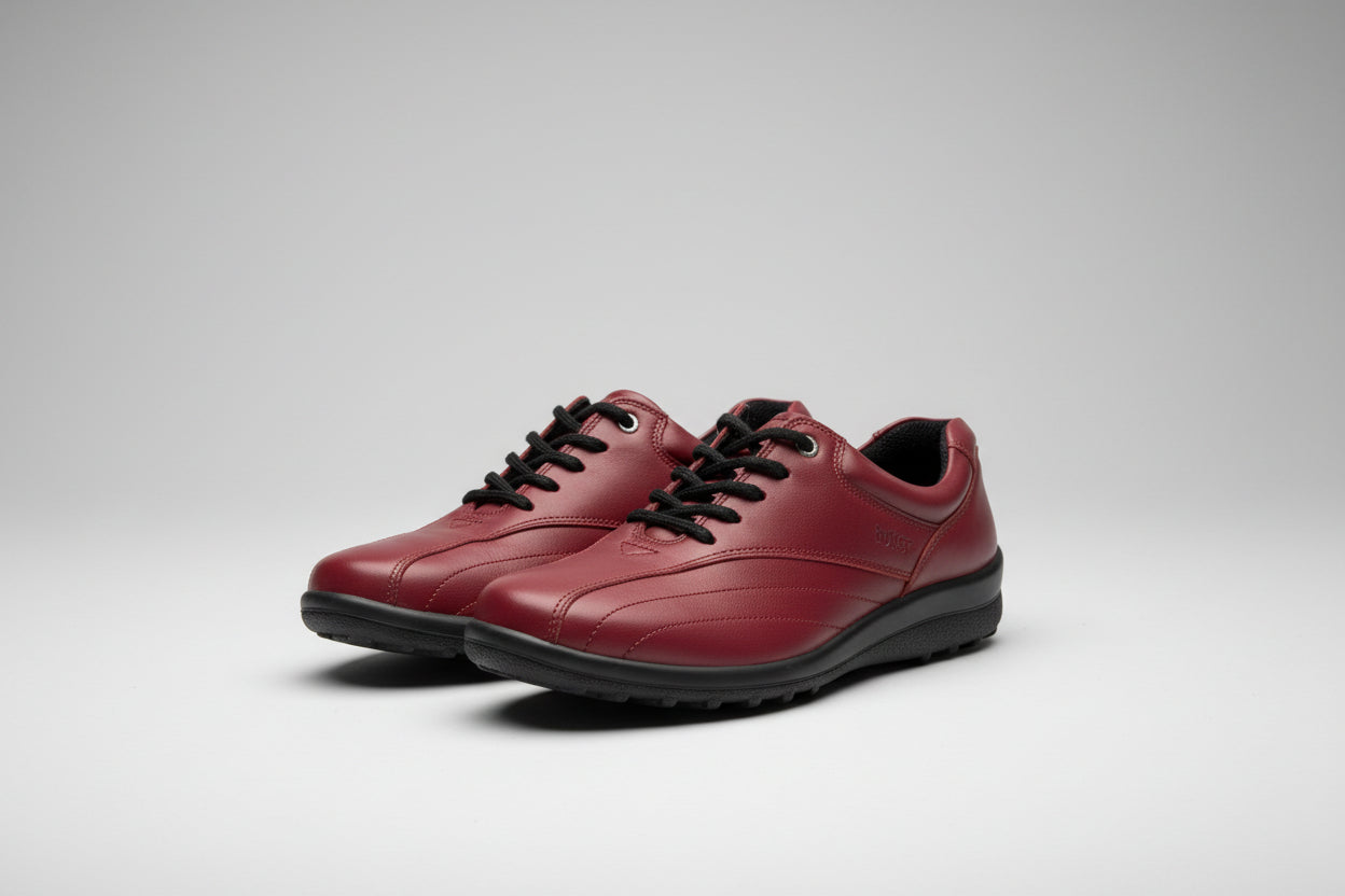 Ladies Hotter Tone Ruby Red shoes size 7