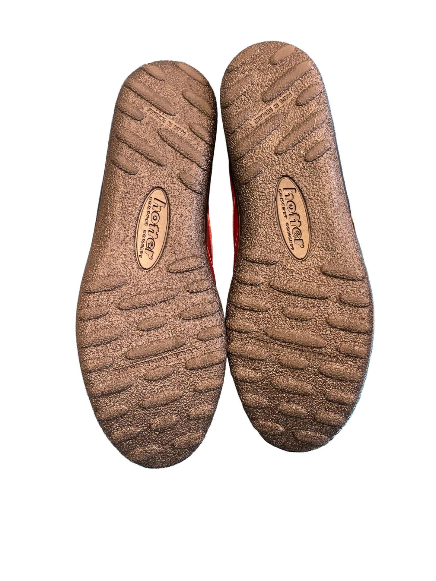 Ladies Hotter Tone Ruby Red shoes size 7