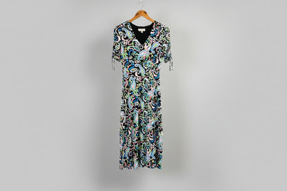 Ladies Hobbs London Belinda Paisley Print Dress Size 8 Pre Loved