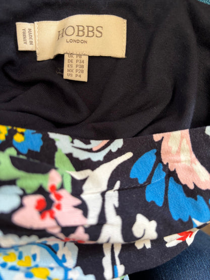 Ladies Hobbs London Belinda Paisley Print Dress Size 8 Pre Loved