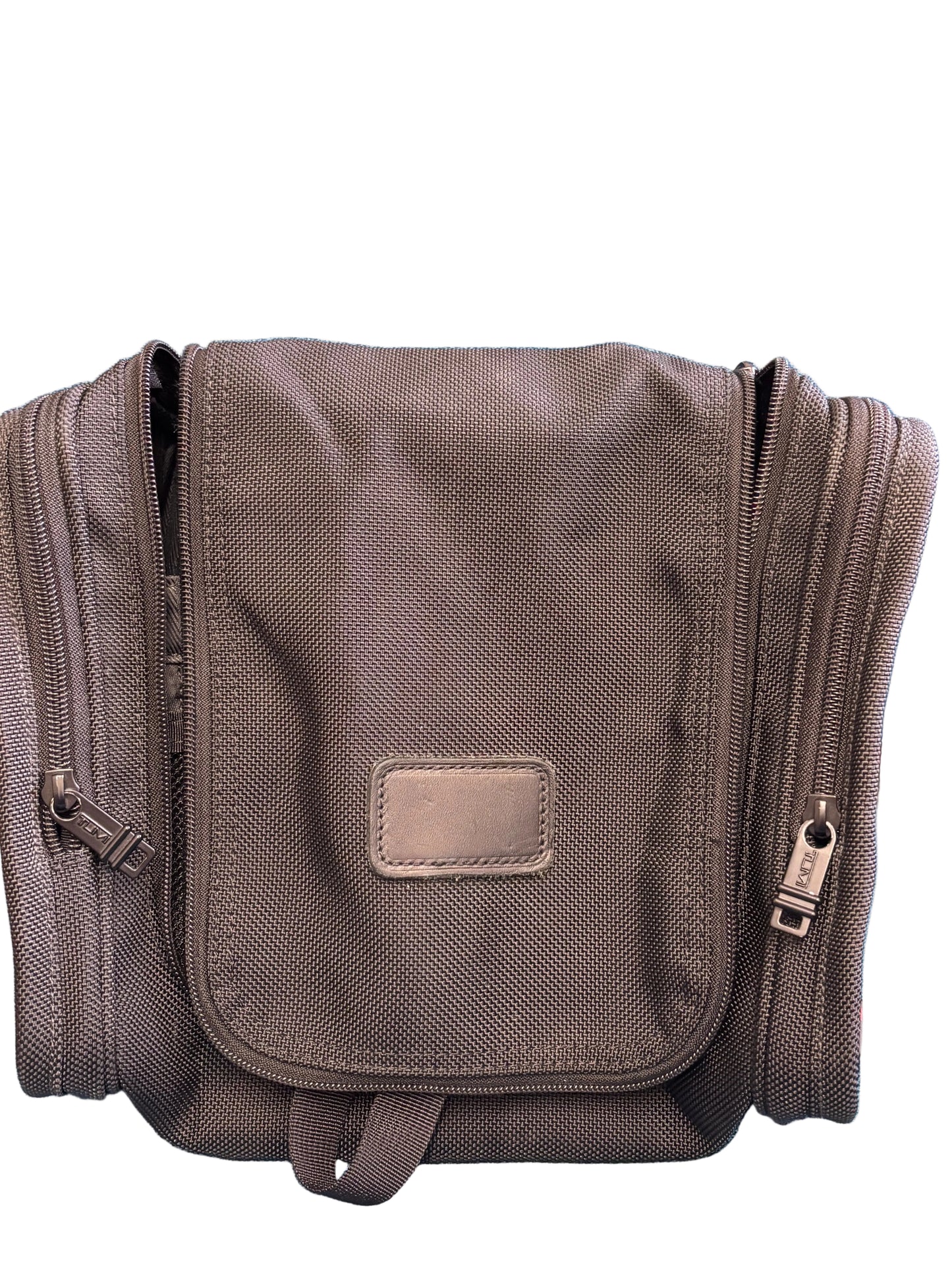 Tumi Black Travel Bag Pre-Loved `8.5 x 11 Inches - Zipped Satchel