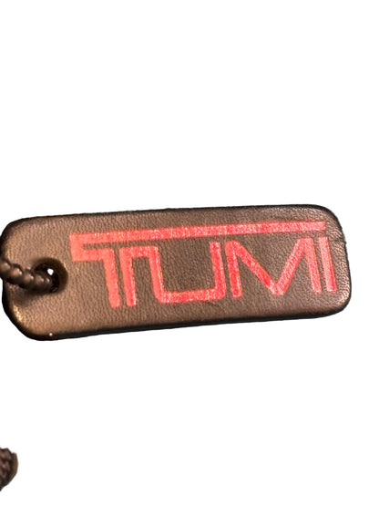 Tumi Black Travel Bag Pre-Loved `8.5 x 11 Inches - Zipped Satchel