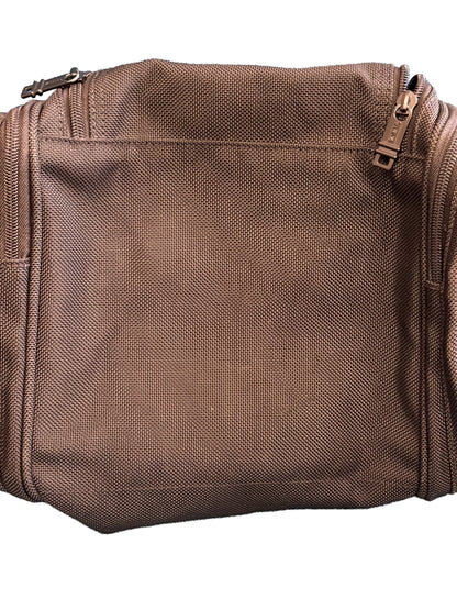 Tumi Black Travel Bag Pre-Loved `8.5 x 11 Inches - Zipped Satchel