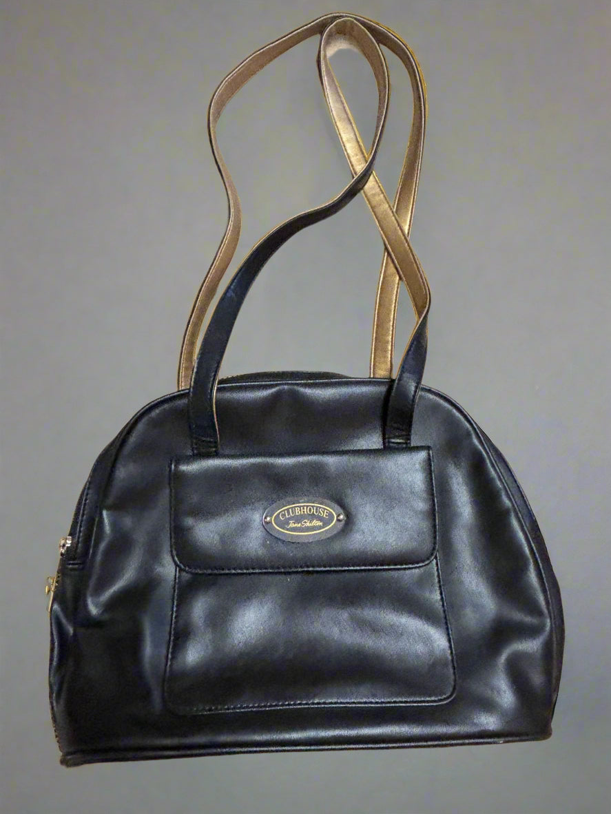 Jane Shilton Clubhouse Black  Shoulder Bag