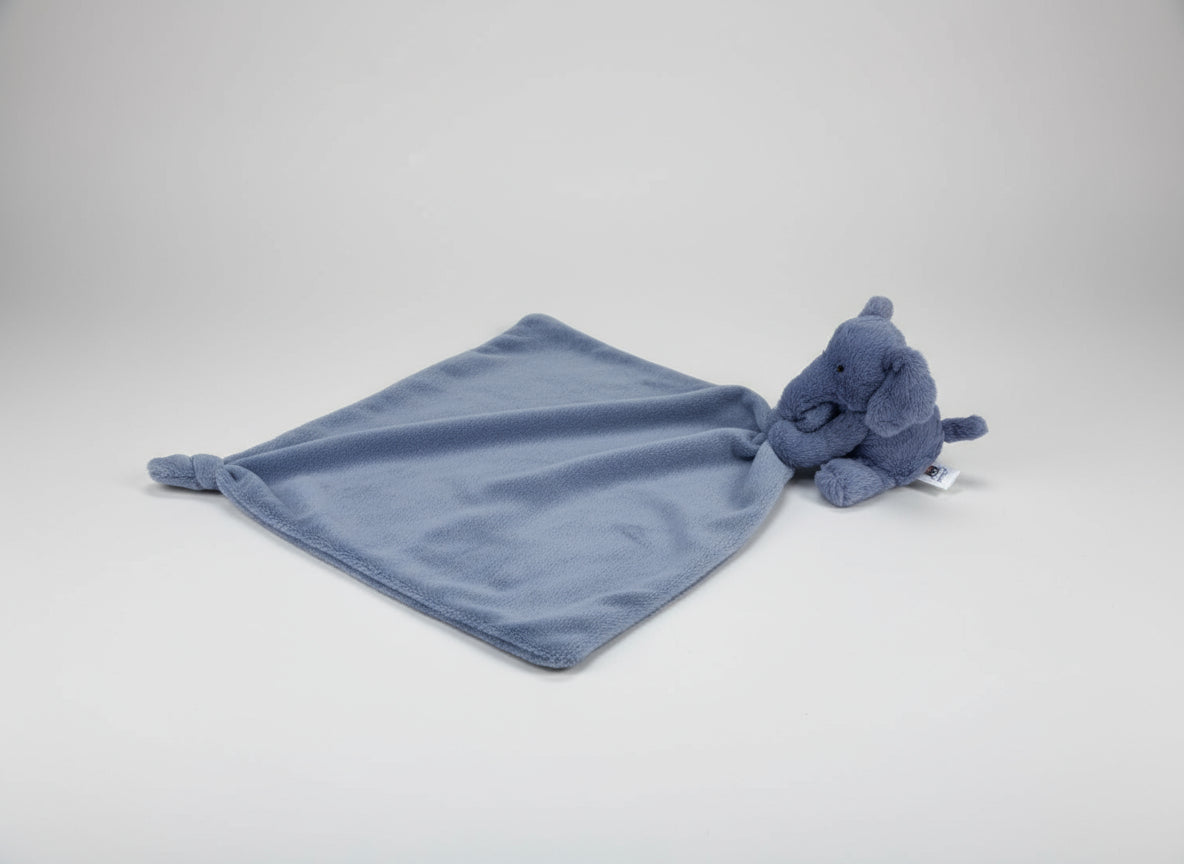 Jellycat Smudge Elephant Baby Soother Plush Comforter Retired