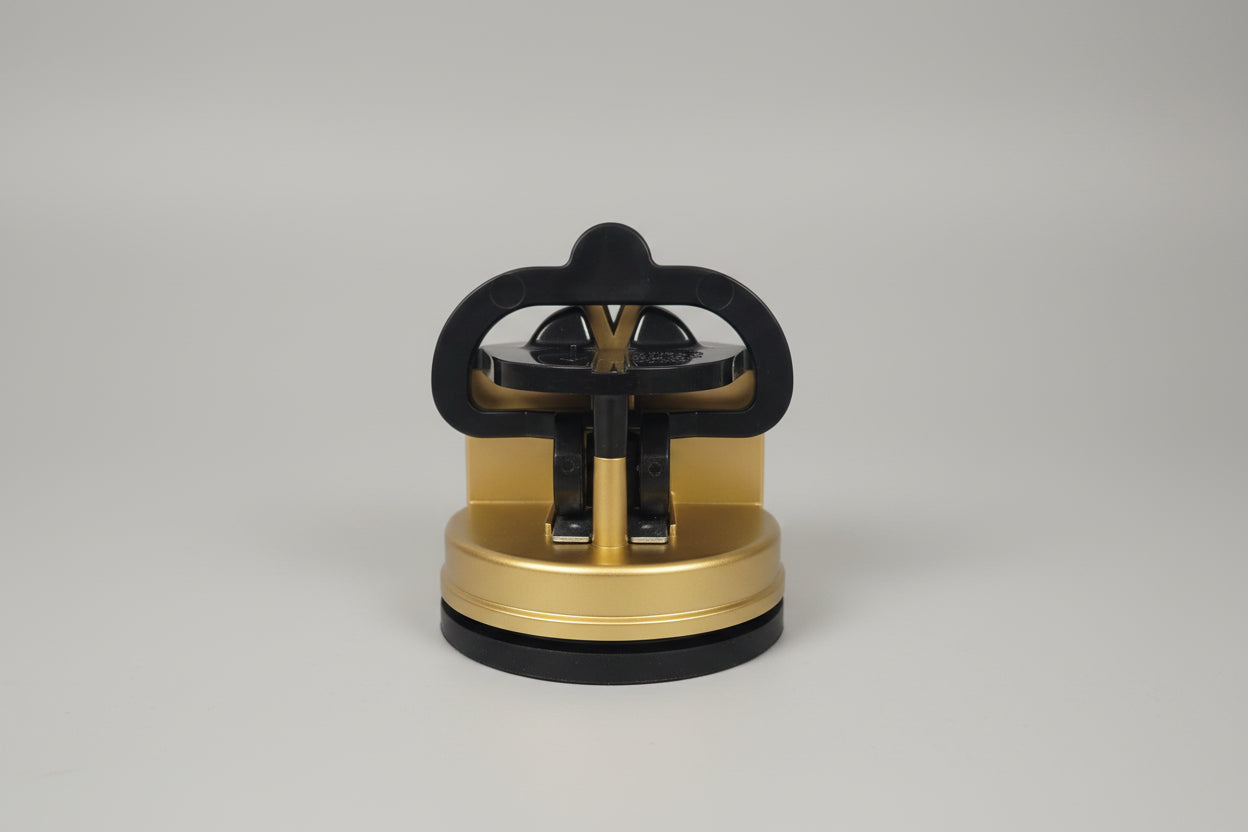 Brand New PEOCHAR Knife Sharpener - Black & Gold - Kitchen Professional - Suctioned