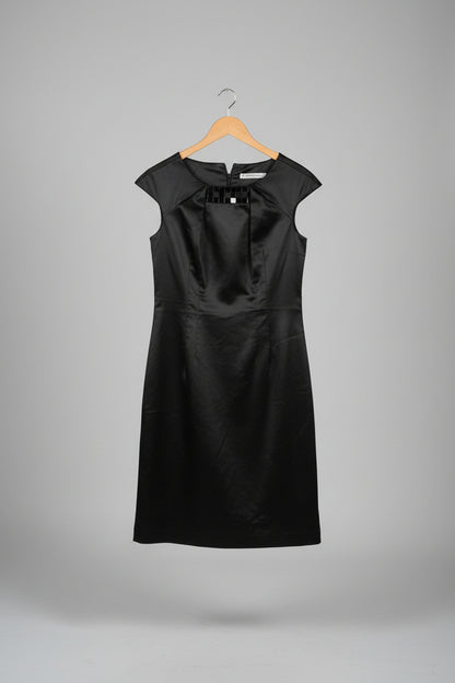 Kaleidoscope Black Dress knee length size 12 Brand new