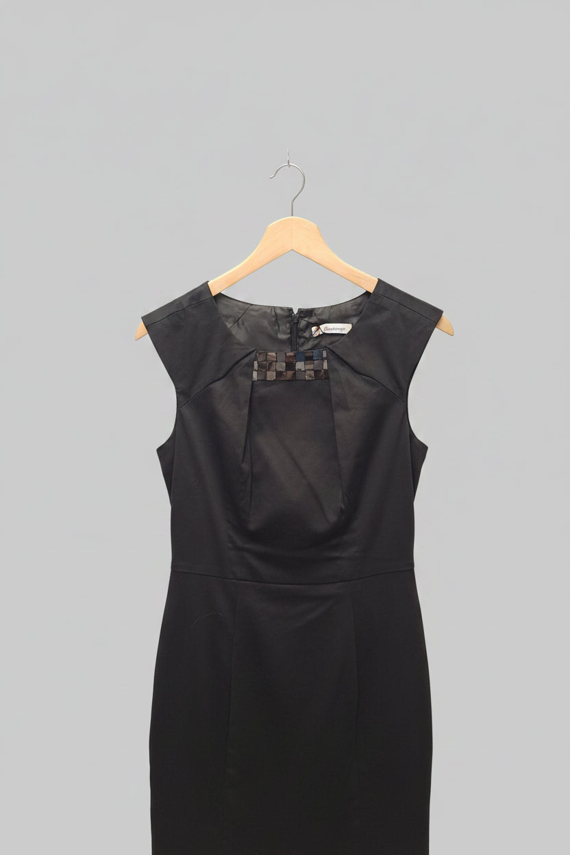 Kaleidoscope Black Dress knee length size 12 Brand new