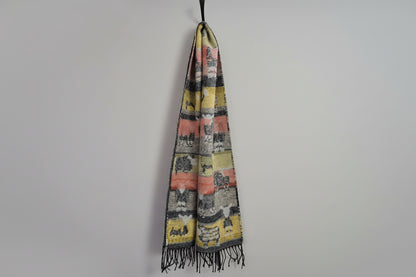 Molina by Jimmy Hourihan Scarf - Charming Sheep Design - New with Tags