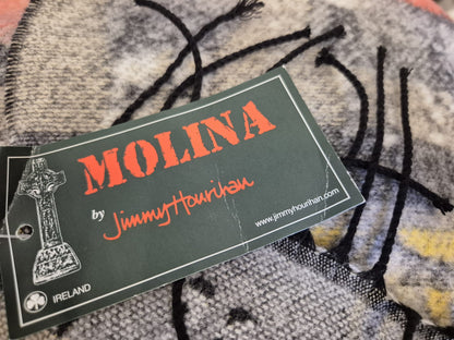Molina by Jimmy Hourihan Scarf - Charming Sheep Design - New with Tags