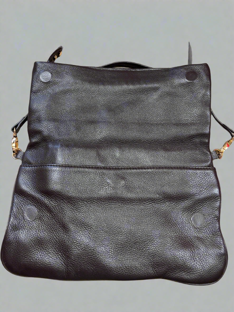 Marc Jacobs Brown Leather Clutch Bag