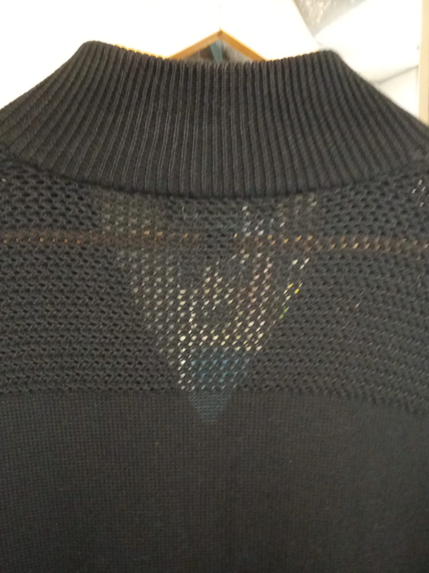 Lauren Ralph Lauren Women's Knitted Dress in Black Size S 100% Cotton - GOOD USED CONDITION