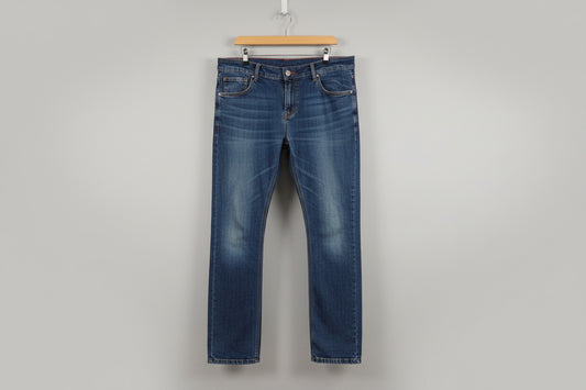 RST Denim Department Size 36 Straight-Leg Jeans - Blue - GOOD USED CONDITION