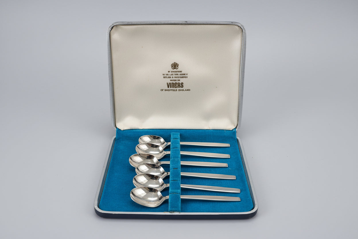 Vintage Viners Of Sheffield - Set of Spoons - Collectible