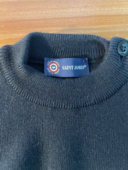 Mens  St James classic Breton Sailors Jumper. Immaculate condition. Size 40in chest. 100% pure wool
