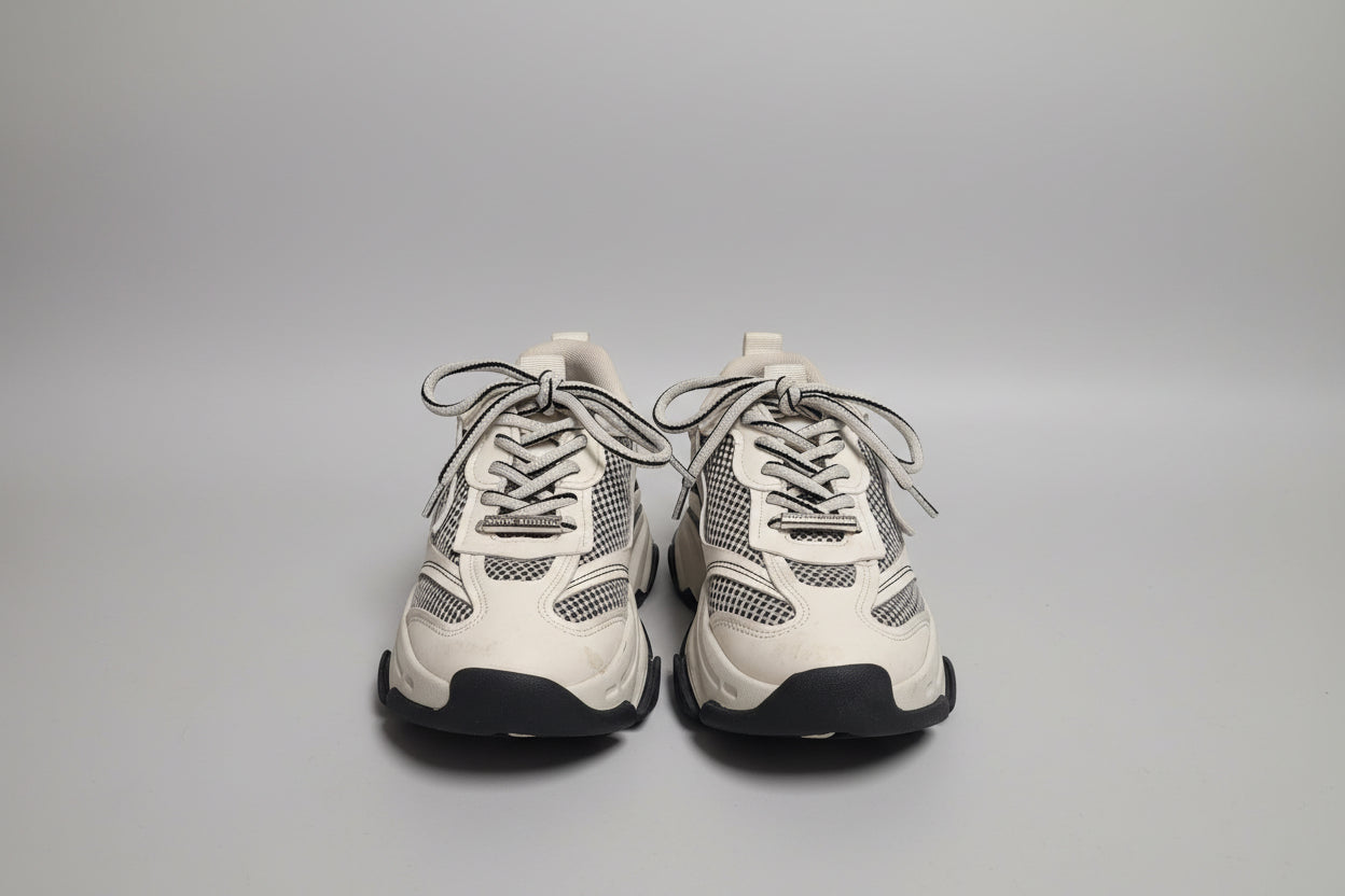 Steve Madden Possesion-E Chunky Trainers Cream Off-White UK 5 EU 38