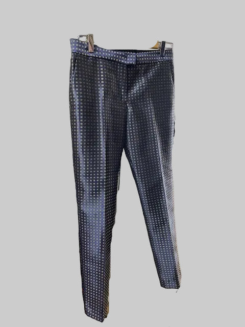 Paul Smith stylish Navy satin look trousers. Size 38 small 10. Look unworn