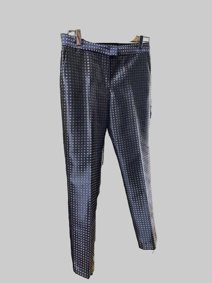 Paul Smith stylish Navy satin look trousers. Size 38 small 10. Look unworn