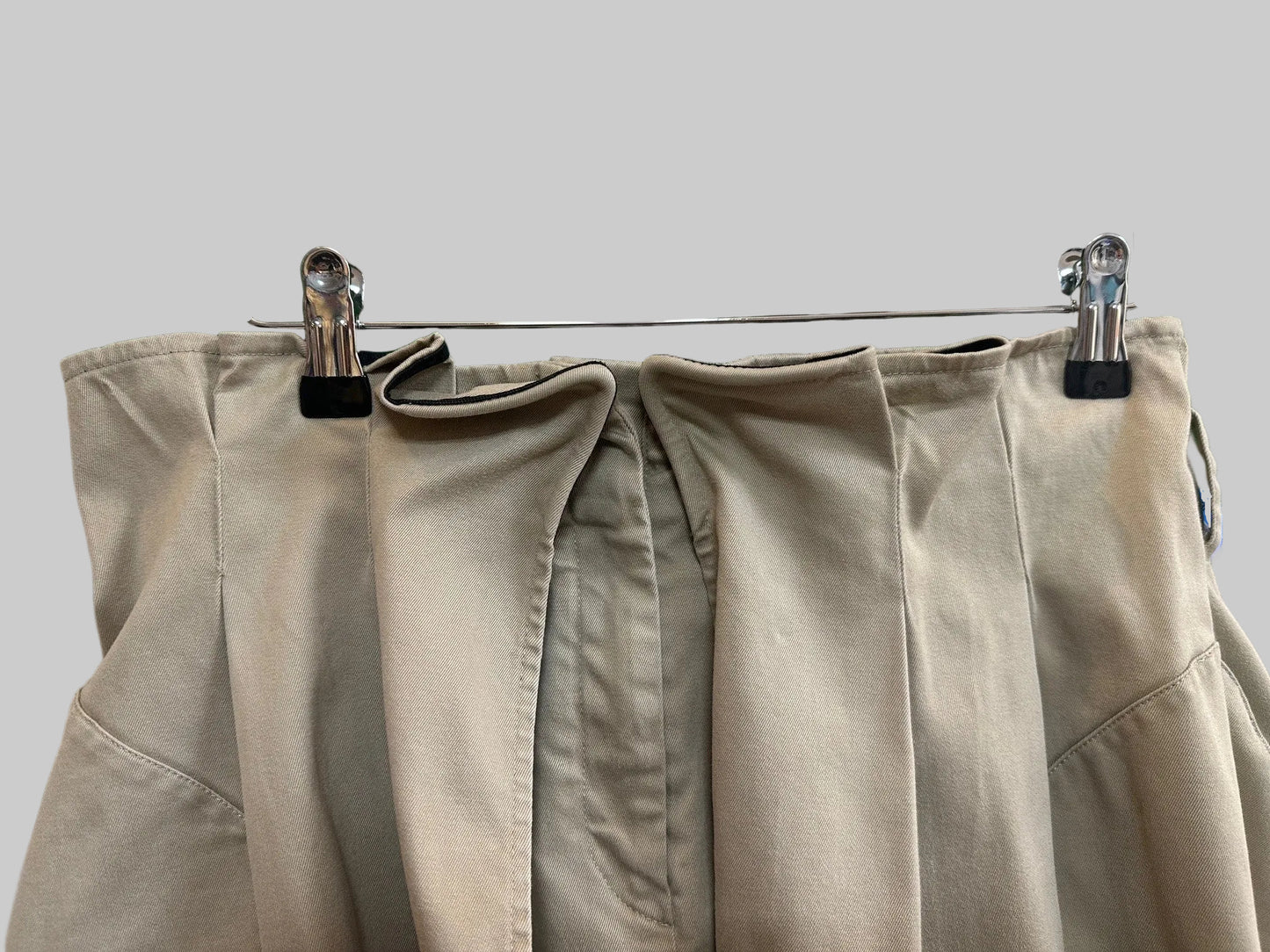 RAG & BONE New York Khaki Brown Shorts/Skort UK 10 US 6