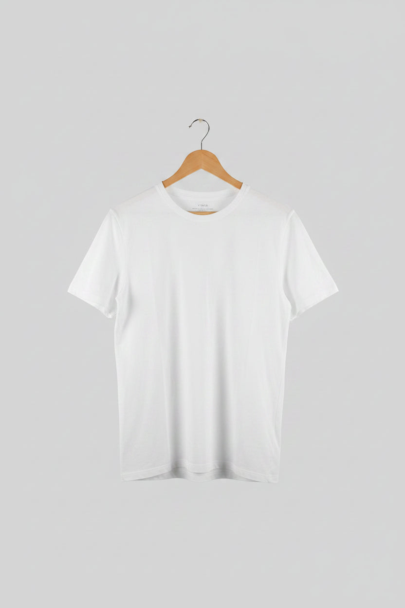 Vince White T-shirt - 100% Pima Cotton Size M