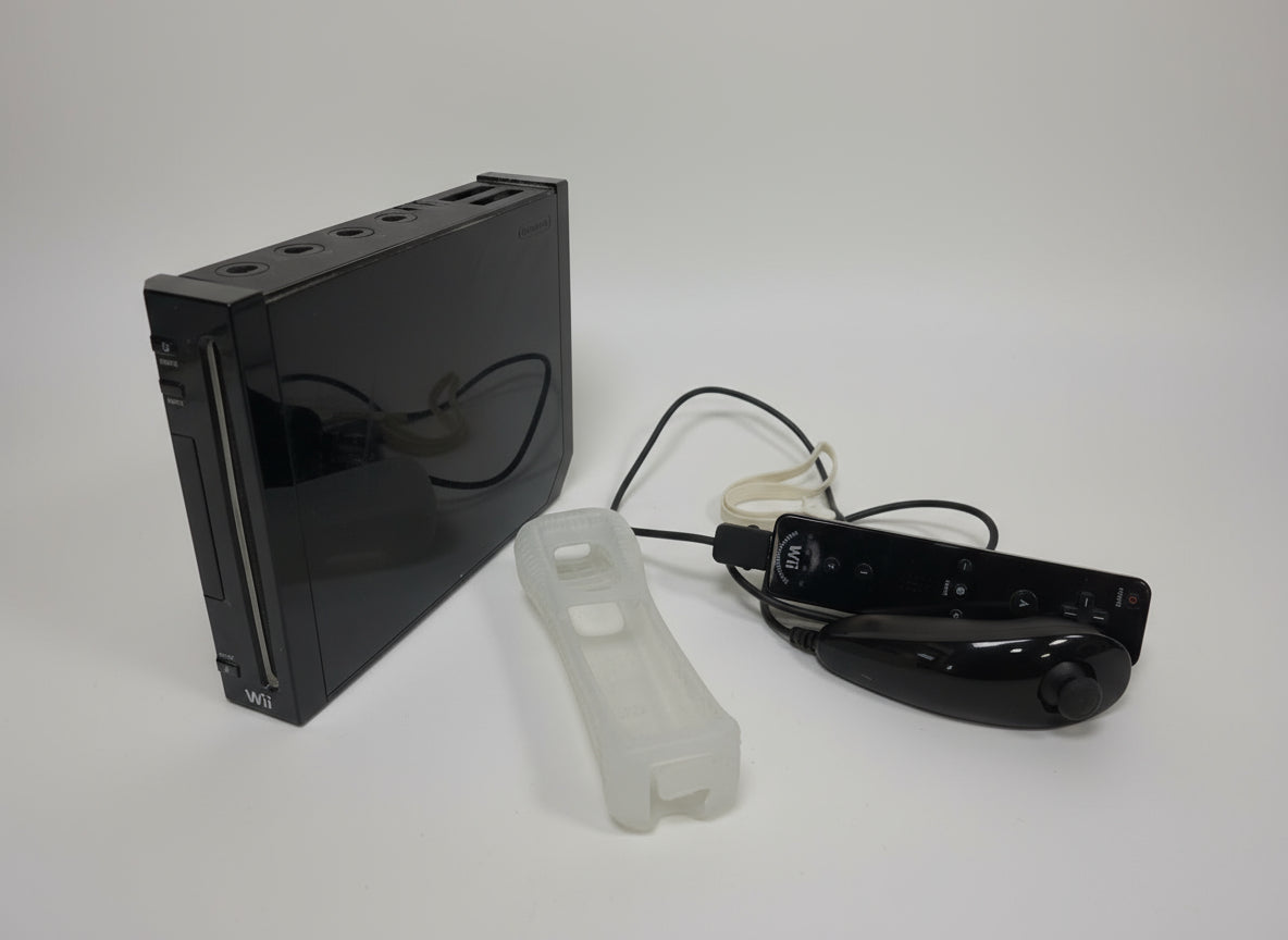 Nintendo Wii Console - black Unboxed