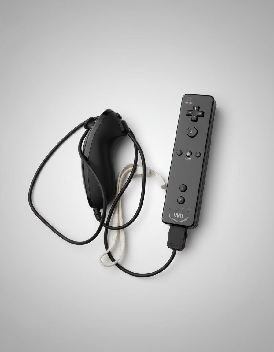 Nintendo Wii Console - black Unboxed