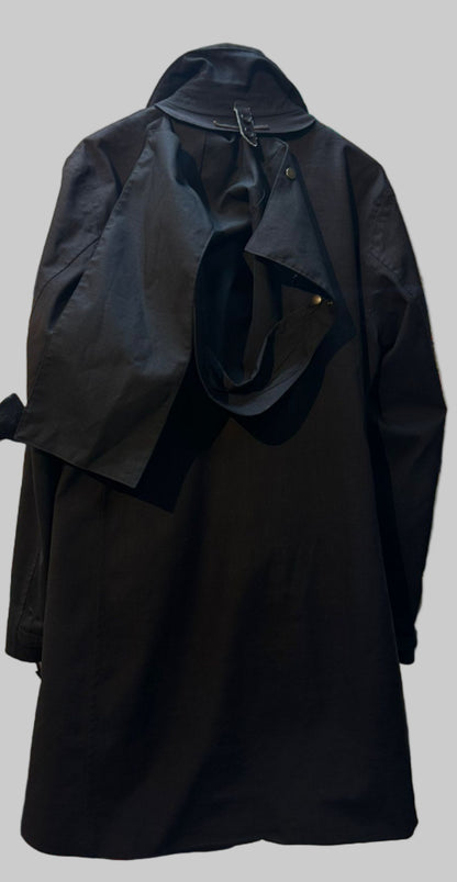 Norwegian Rain Bergen Coat - Black Size Medium Polyester (USED)