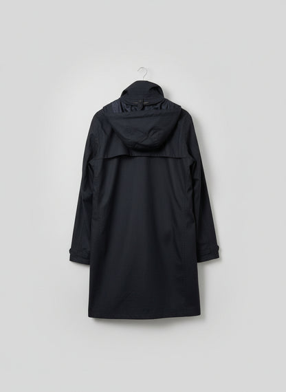 Norwegian Rain Bergen Coat - Black Size Medium Polyester (USED)