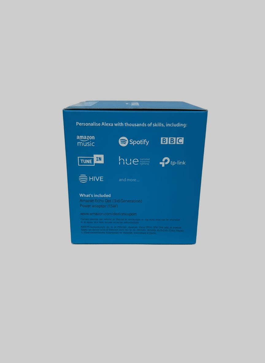 Amazon Echo Dot 3rd Generation - white, new in sealed box