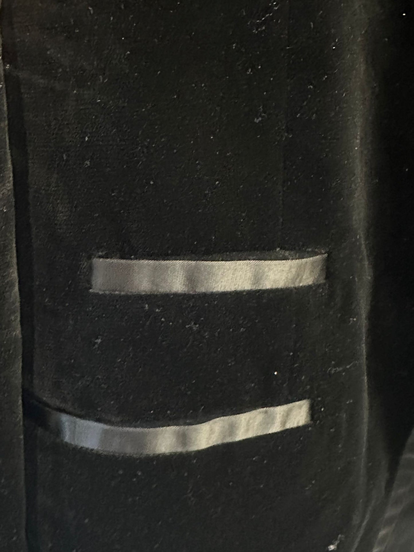 Rohit Gandhi + Rahul Khanna Men's Black Velvet Blazer UK M/L