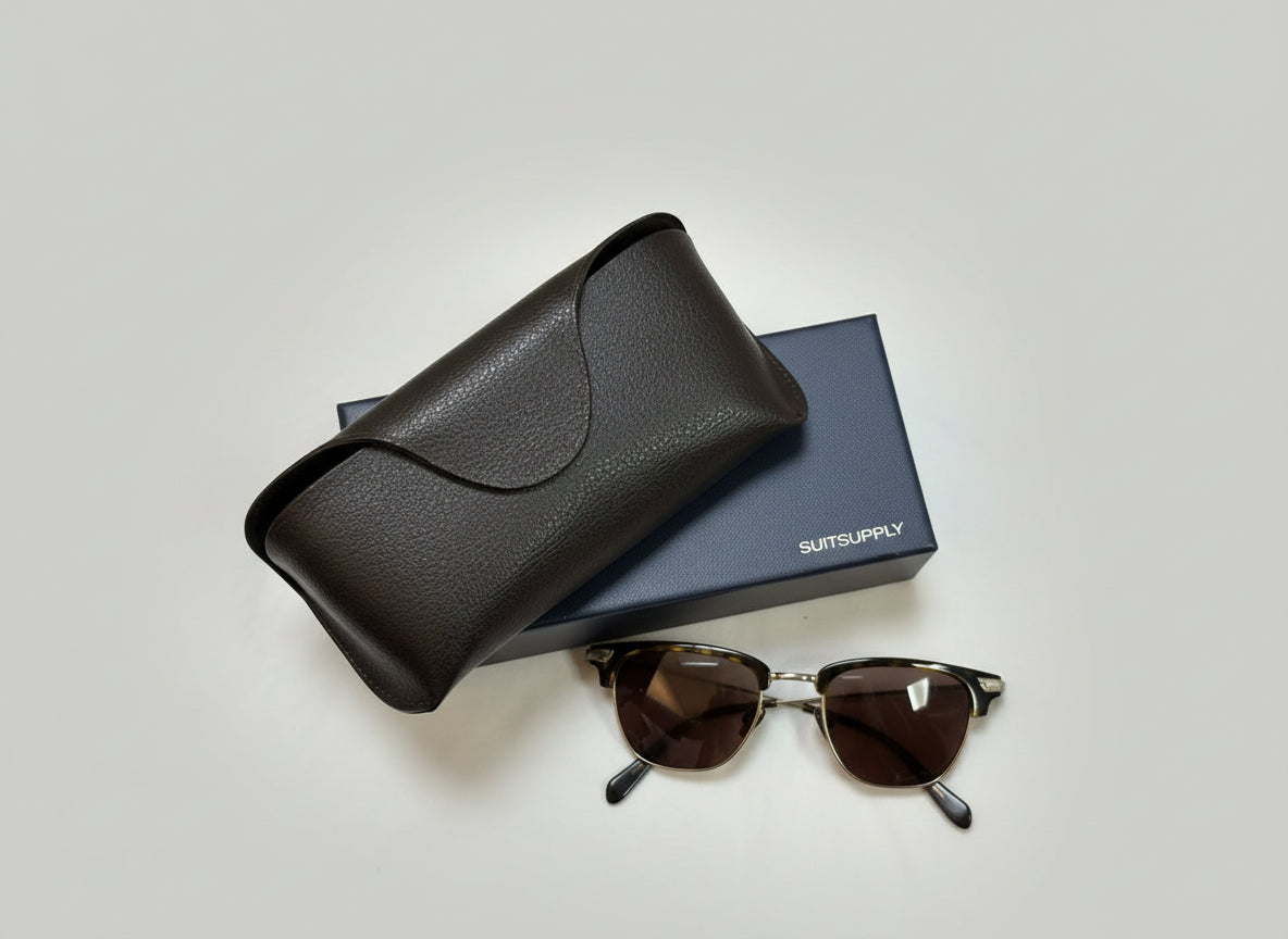 SuitSupply Sunglasses SG0020101 Boyle 49 20-140 with Case and Box