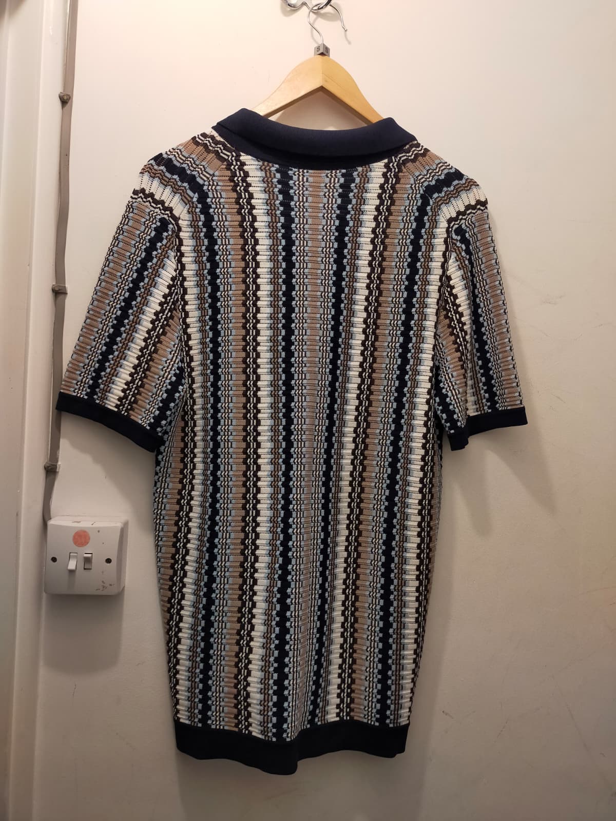 REISS Short Sleeve Cardigan