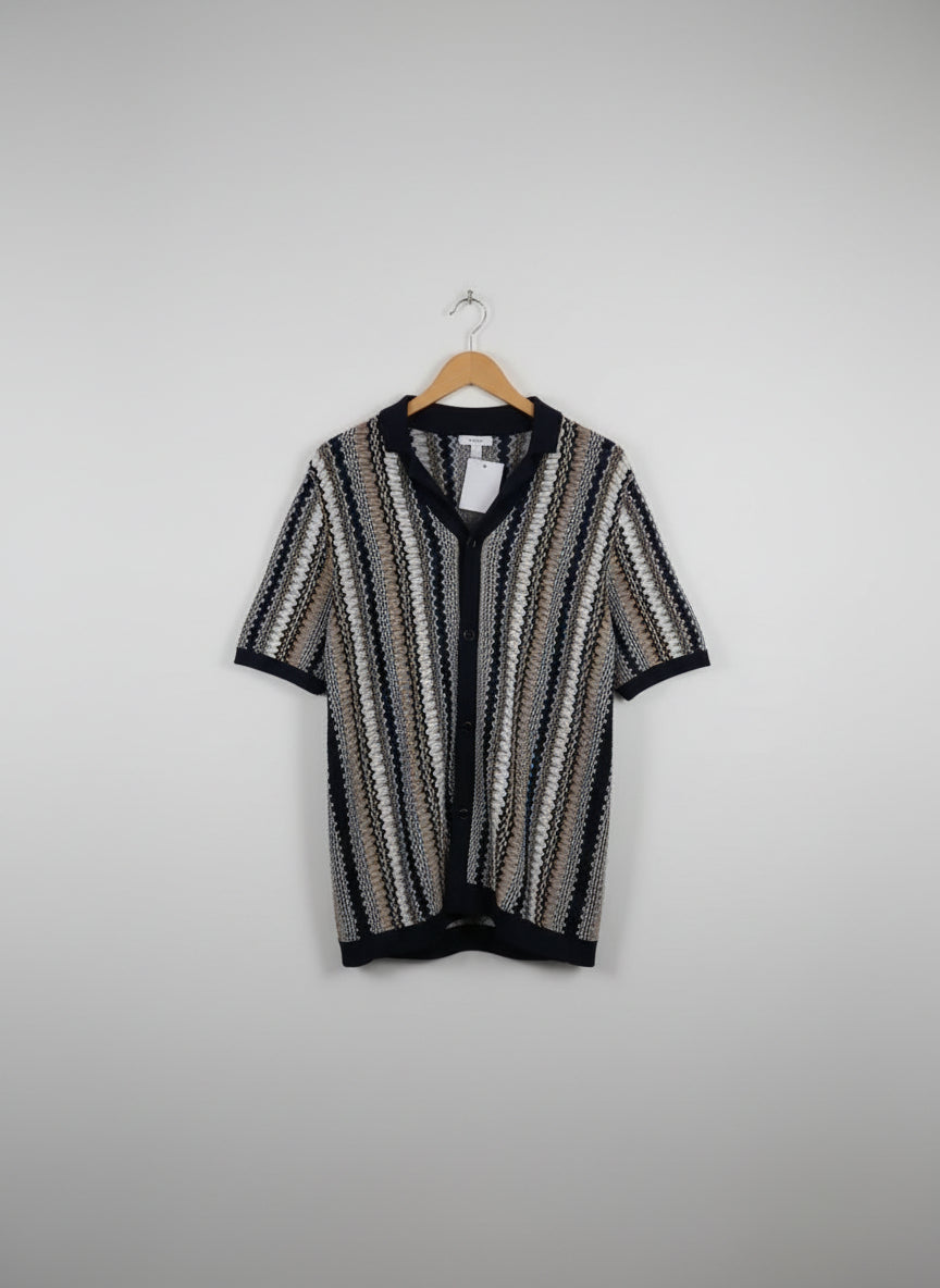 REISS Short Sleeve Cardigan
