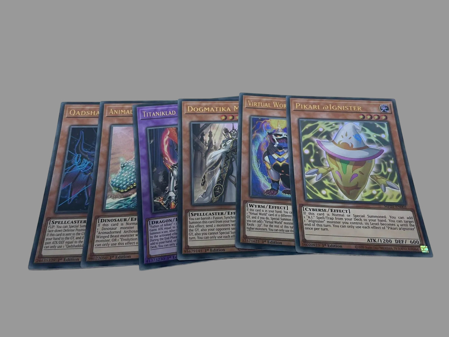 Konami Yu-Gi-Oh! TCG 2021 Tin of Ancient Battles Set plus 54