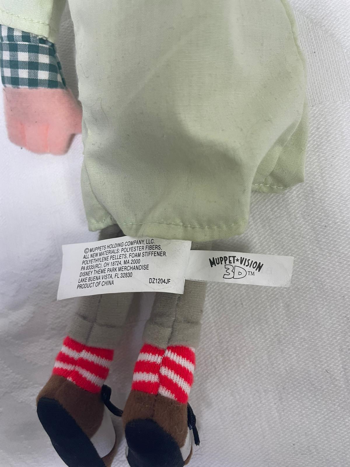 Walt Disney world muppet vision Beaker plush toy