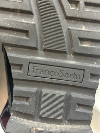 FRANCO SARTO Women's Black Slingback Loafers UK 6.5 (USED)