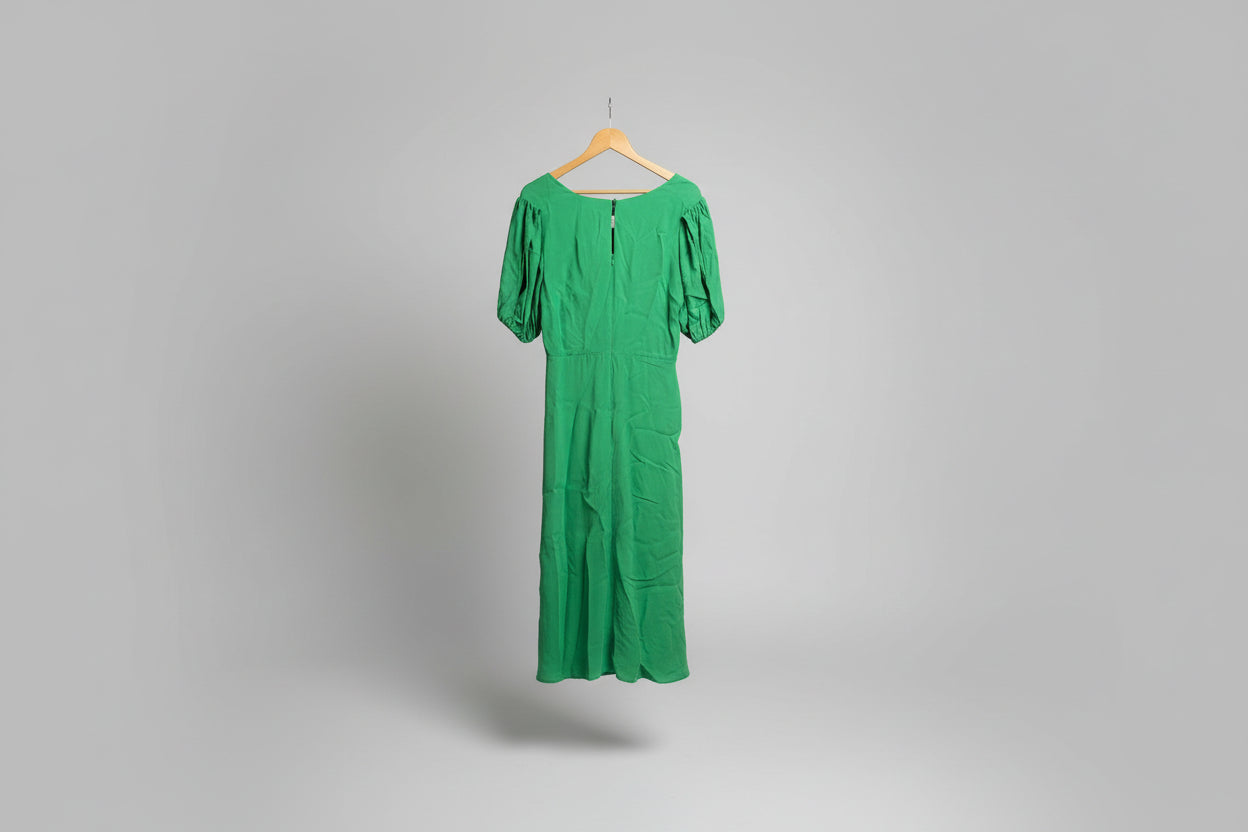 BNWT LK BENNET Women's Green Dress UK 16 RRP £329