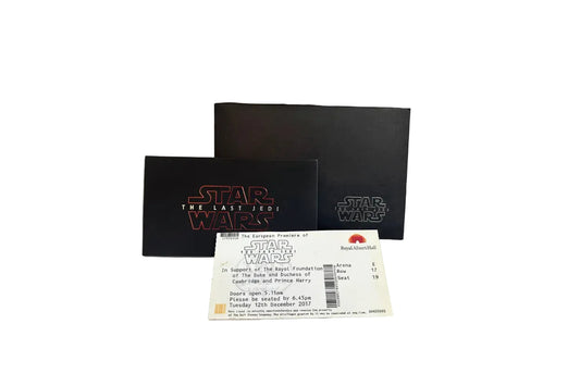 Star Wars "The Last Jedi" European Premiere Ticket Memorabilia Collectable