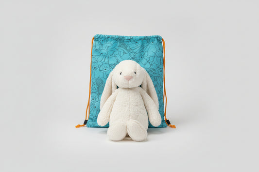 JELLYCAT Bashful Bunny Rabbit Cream/White Medium Soft Plush Toy