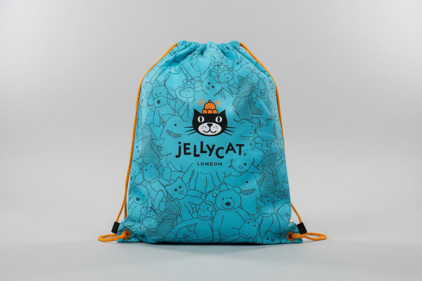 JELLYCAT Sky Dragon Blue Plush Toy w/ Dust Bag