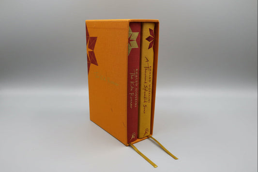 KHALED HOSSEINI SIGNED Book Set "The Kite Runner" & "A Thousand Splendid Suns" 1238/1500 Copies