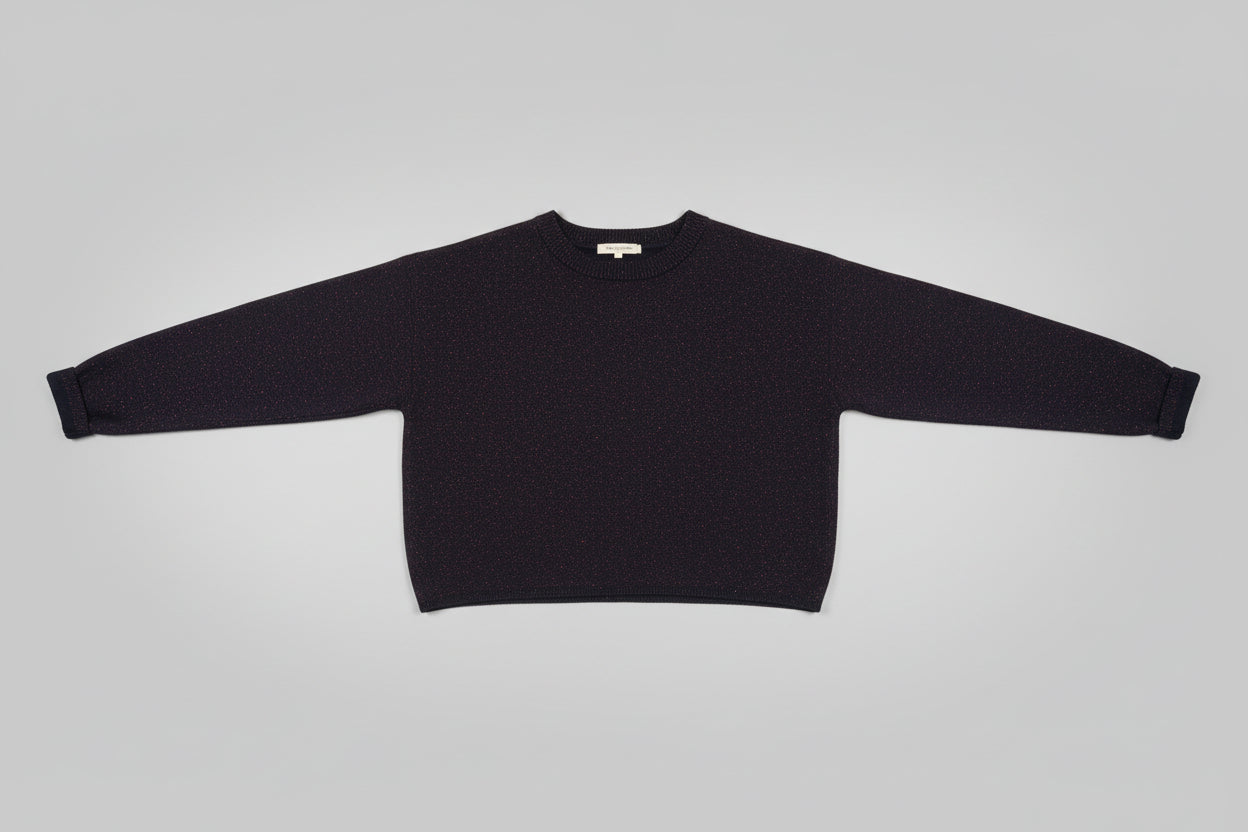 & OTHER STORIES Jumper - Black with Red Sparkles - Size Medium