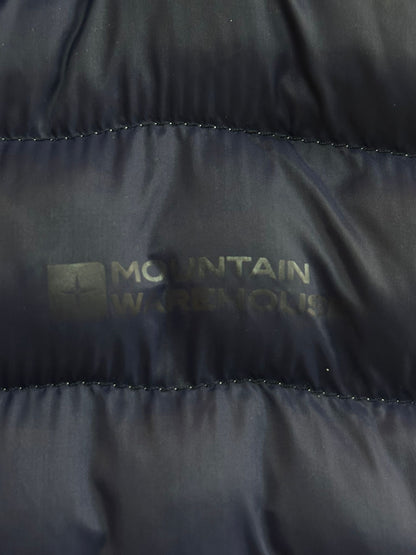MOUNTAIN WAREHOUSE Kid's Navy Blue Puffer Coat Jacket Size Age 7-8 (USED) Some Interior Staining