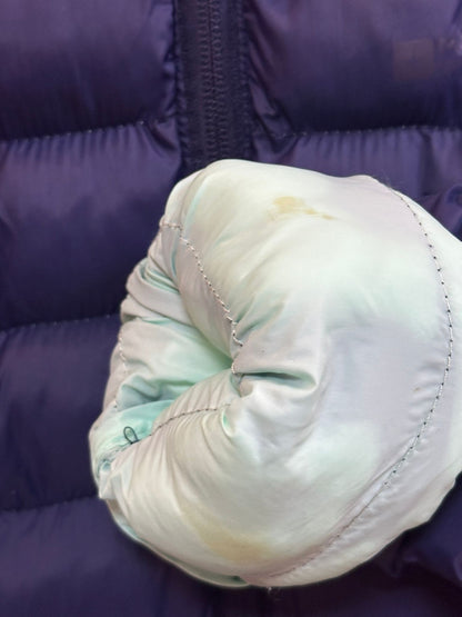 MOUNTAIN WAREHOUSE Kid's Navy Blue Puffer Coat Jacket Size Age 7-8 (USED) Some Interior Staining