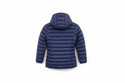MOUNTAIN WAREHOUSE Kid's Navy Blue Puffer Coat Jacket Size Age 7-8 (USED) Some Interior Staining